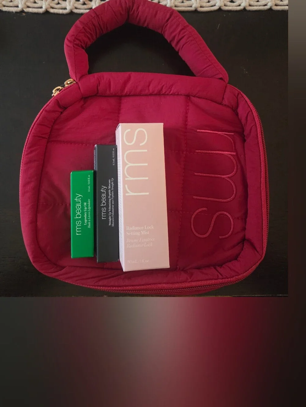 RMS Beauty 4 Piece Gift Set with Travel Bag